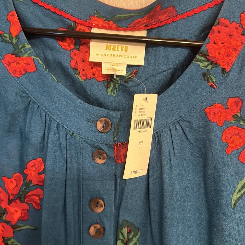 NWT Anthropologie Maeve Top - Picture 2 of 7